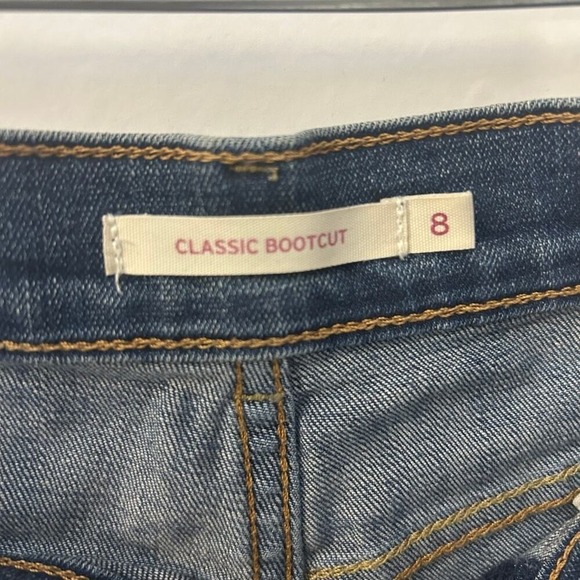 Levi's Classic Bootcut Blue Denim Jeans Women's Size 8 - Picture 3 of 8